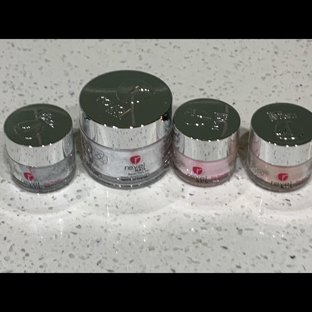 Revel Nail Dip Powders set of 4 colors